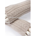 Christmas gift ,cashmere cable knitted arm sleeve